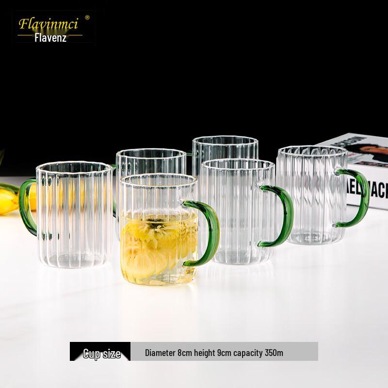 Набор стаканов из прозрачного стекла