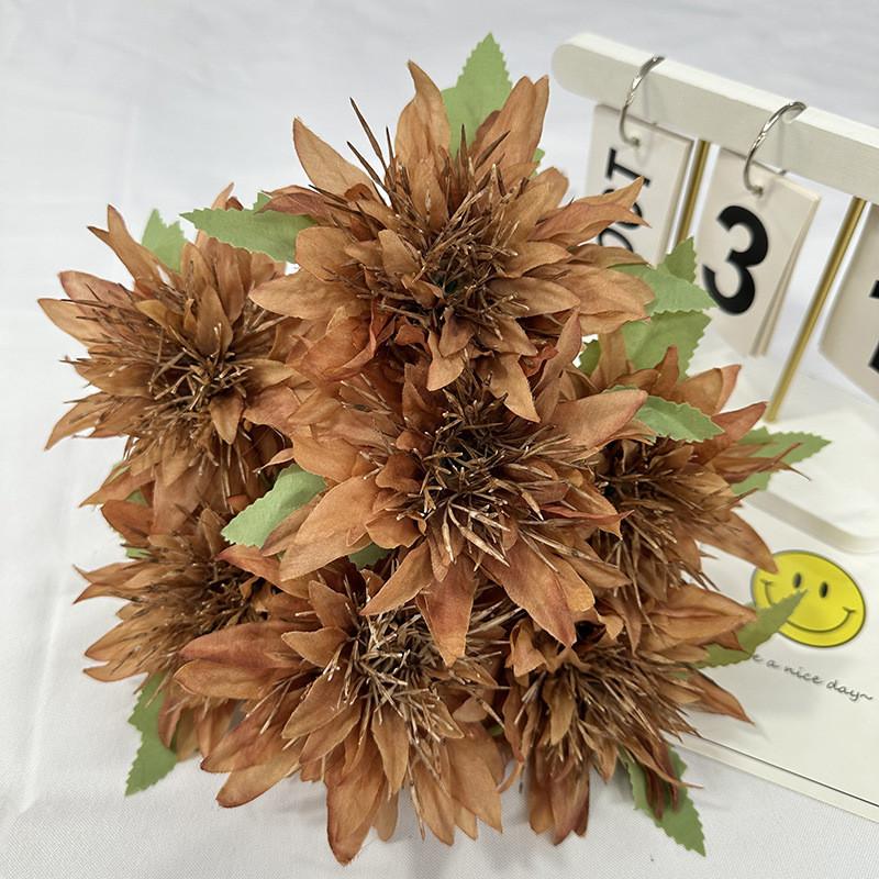 Simulated Heads 7 Multiple Petals Lily Bouquet Artificial Flower For Hoom Decor