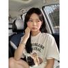 summer Women funny cartoon Print T Shirt harajuku Round Neck loose Casual Y2K Harajuku Tops korean white graphic t-shirts young girl