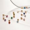 [Dorocy] 14K Quing Quing Birthstone Q Piercing (1 piece)