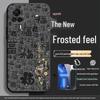 Vivo S9e V2048A Silicone Anti-Drop Cartoon Tempered Film Protective Case