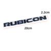 Car Metal Body Logo Decals Badge Emblems Sticker For Jeep Wrangler Rubicon Unlimited 4x4 JK JL JT 2021 2022 2023 2024 Parts ALW1