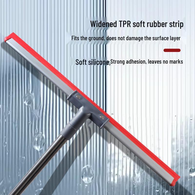 Retractable Bathroom Floor Squeegee & Glass Wiper Magic Broom