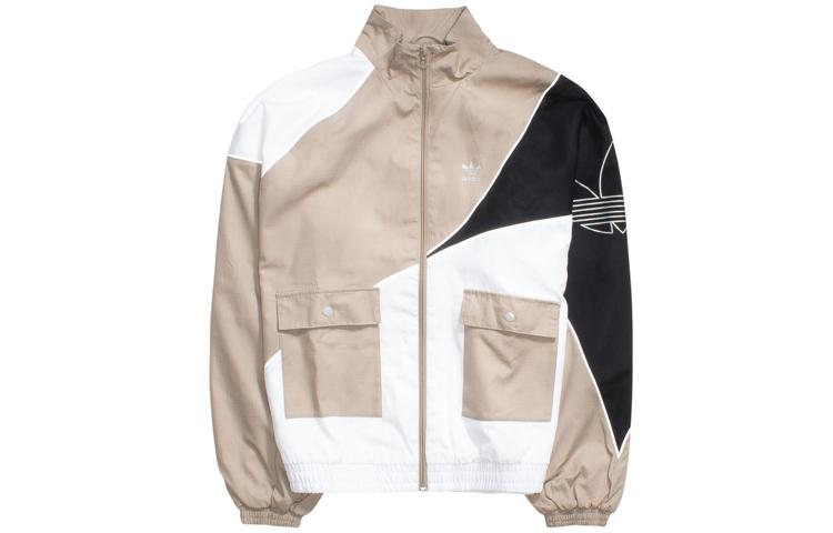 Adidas Originals Jackets Women s Stand Collar Moderate Workwear FR0560 40
