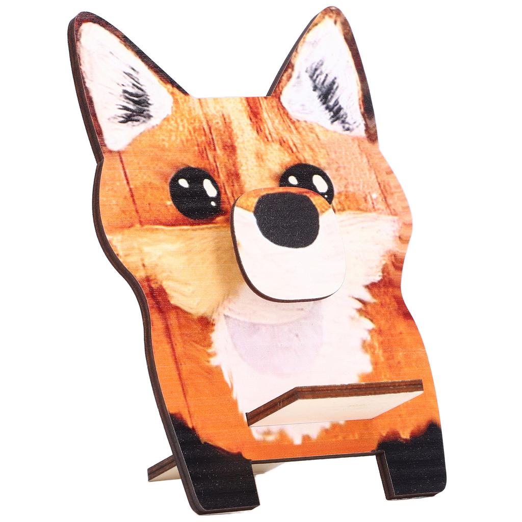 Animal Shape Glasses Holder Unique Beautiful Design Natural Odorless Composite Wood Eyeglasses