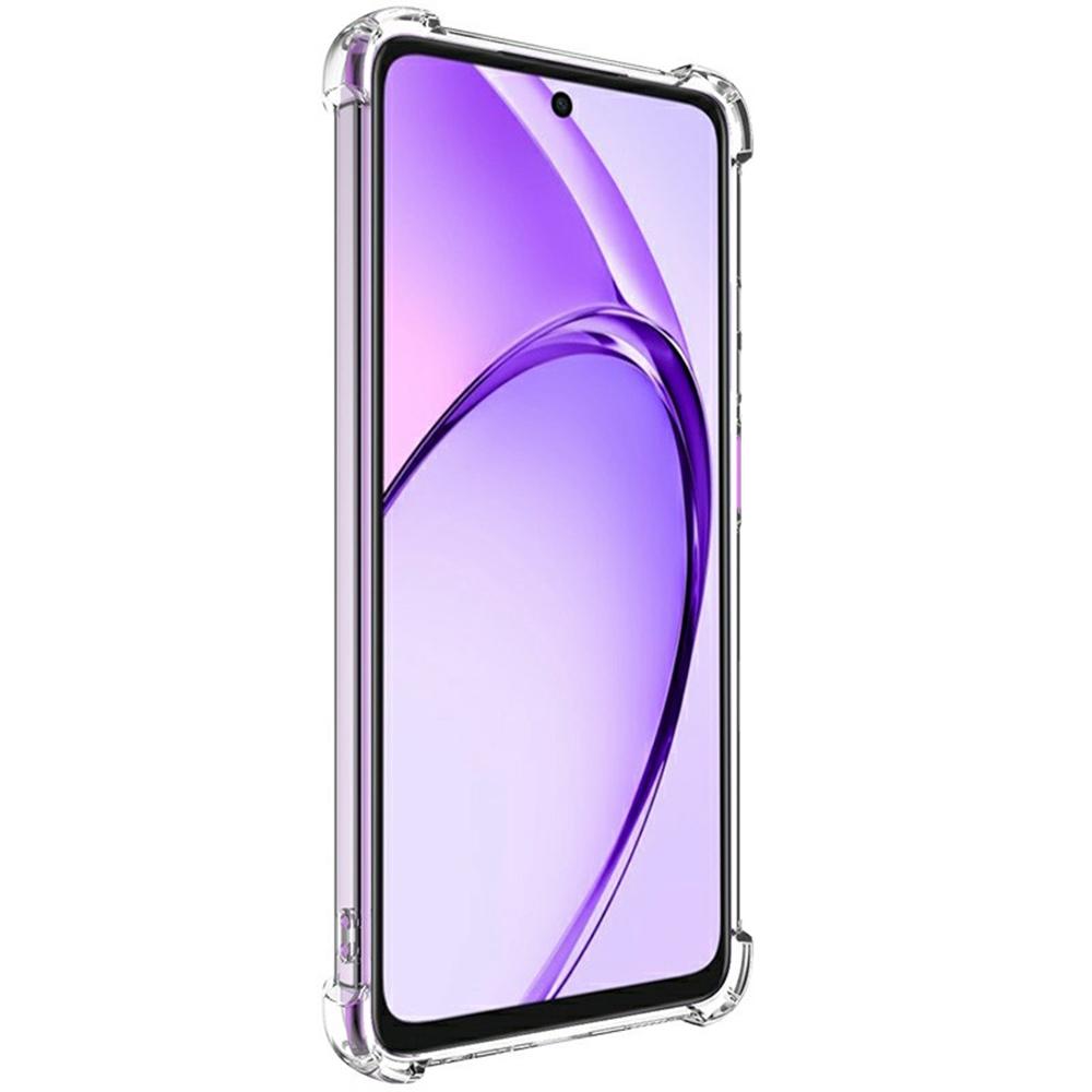 

IMAK UX-4 Series Clear Phone Case for Oppo A3x 5G (India)/A3x 4G/A60 5G/A3 5G/A40 4G/A40M 4G Four Corner Shockproof TPU Back Cover Style A