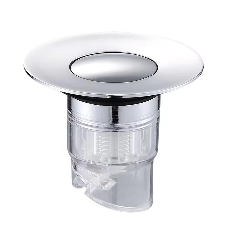 Universal Copper Pop-up Stopper: Deodorant Anti-Clog Basin Filter Drainer for Water and Hand Wash Basins