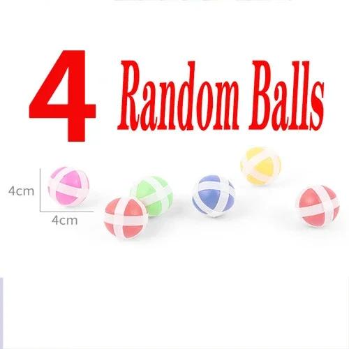 Kids Sucker Sticky Ball Toy Outdoor Sports Catch Ball Game Set Throw And Catch Parent-Child Interactive Toys