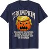 Halloween Anti Dýně Oranžová Zvenku Dutá Uvnitř Unisex Tričko