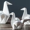 Modern Home Ceramics Thousand Paper Cranes Origami Abstract Handicraft Furnishings Children's Room Decoration Accessories
