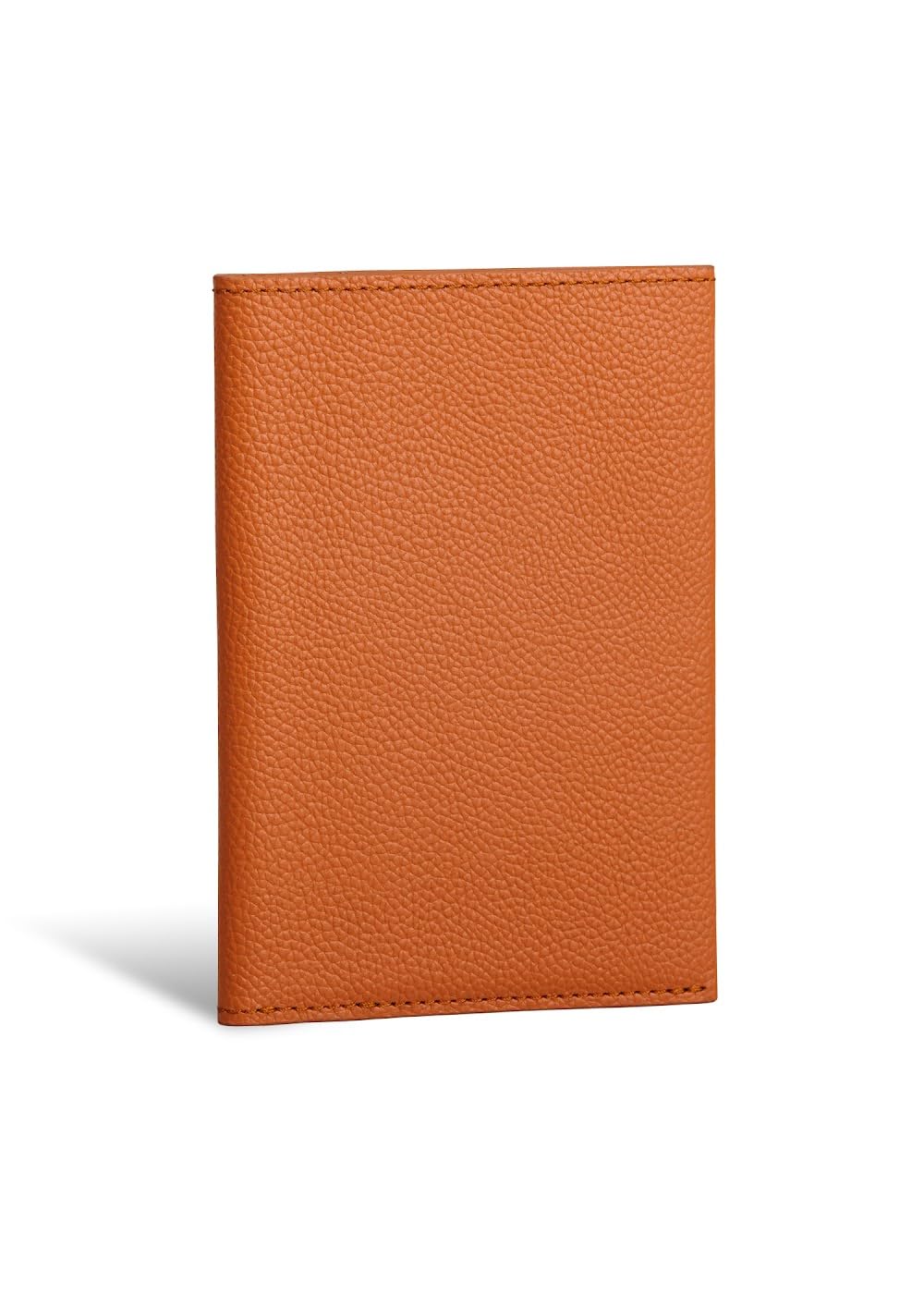 

Passport Original Genuine Can Store Airline Tickets Without Folding [LIB] Case, Water-Repellent Leather, Cowhide, Unisex, Multifunctional, (Sienna