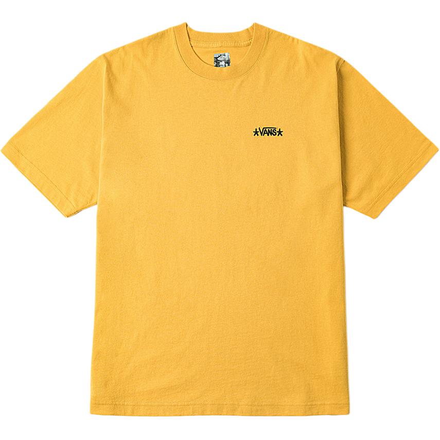 

Vans X Atiba Коллаборация Мягкая Приятная к коже Чистый хлопок Футболка с коротким рукавом Унисекс Топы VN000PN9ZX7 S