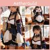 Genshin Impact Cosplay Suit With Polyester Fabric For Game Fans