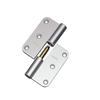 Anodized Aluminum Hinge 80x80mm Straight - ARGENTA - 8080114