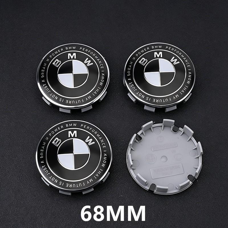 DECW8 4Pcs For Bmw 50th Anniversary E36 F20 E46 E39 E38 E90 E60 E87 E34 E53 X3 X5 X6 M2 Floating 68mm 56MM Car Wheel Hub Center Cap