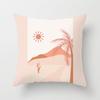 New Abstract Landscape Pillowcase Nordic Desert Plant Home Cushion Cover