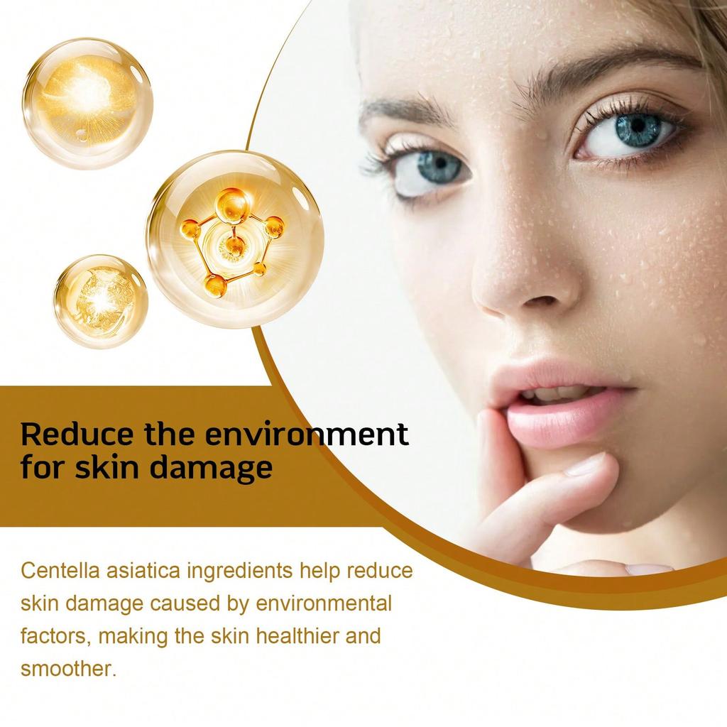 1pc Snowflake Grass Essence, 30ml Facial Serum, Highly Moisturizing, Gentle Repair, Pore Refining, A