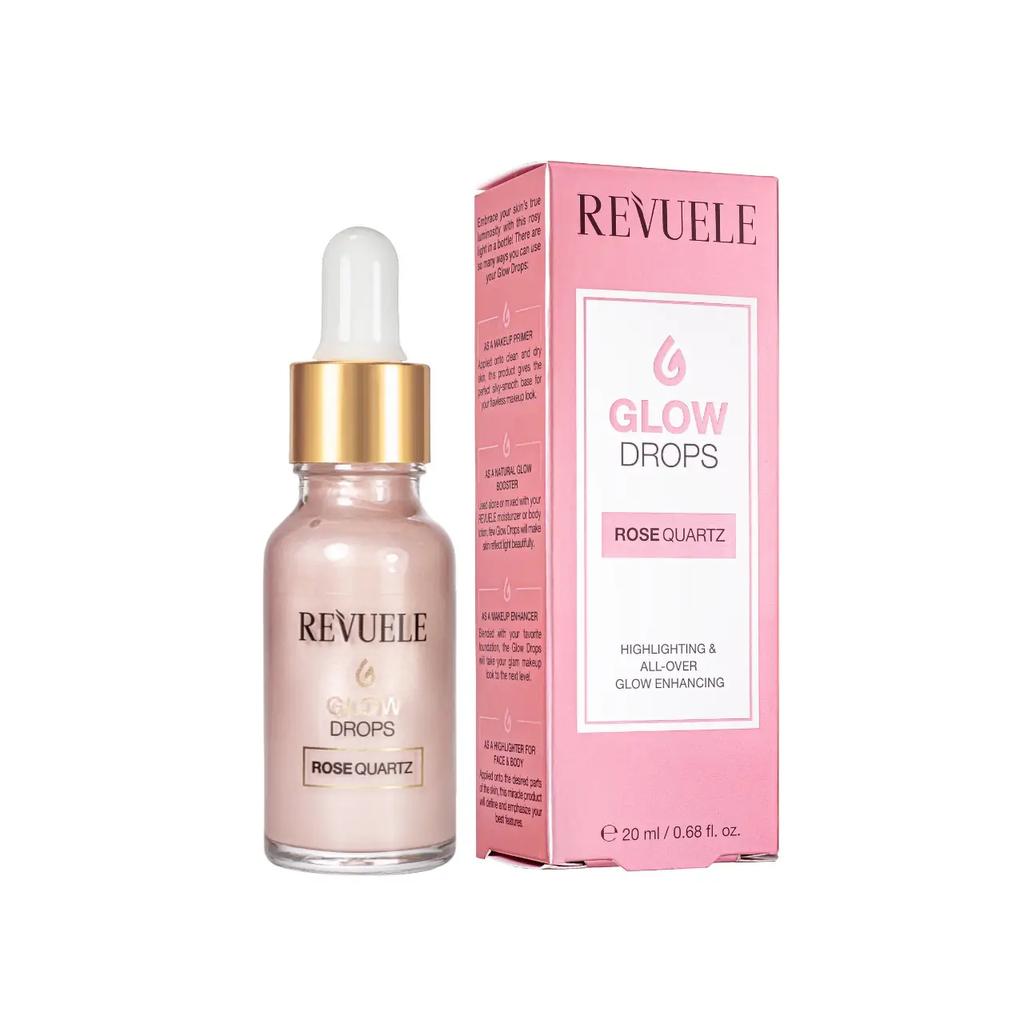 Drops for Face Radiance Rose Quartz Revuele 20 Ml