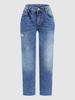 2025 Trendy European & American Women's Slim-Fit Casual Jeans