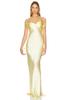 2025 European High-End Off-the-Shoulder Satin Fishtail Evening Gown