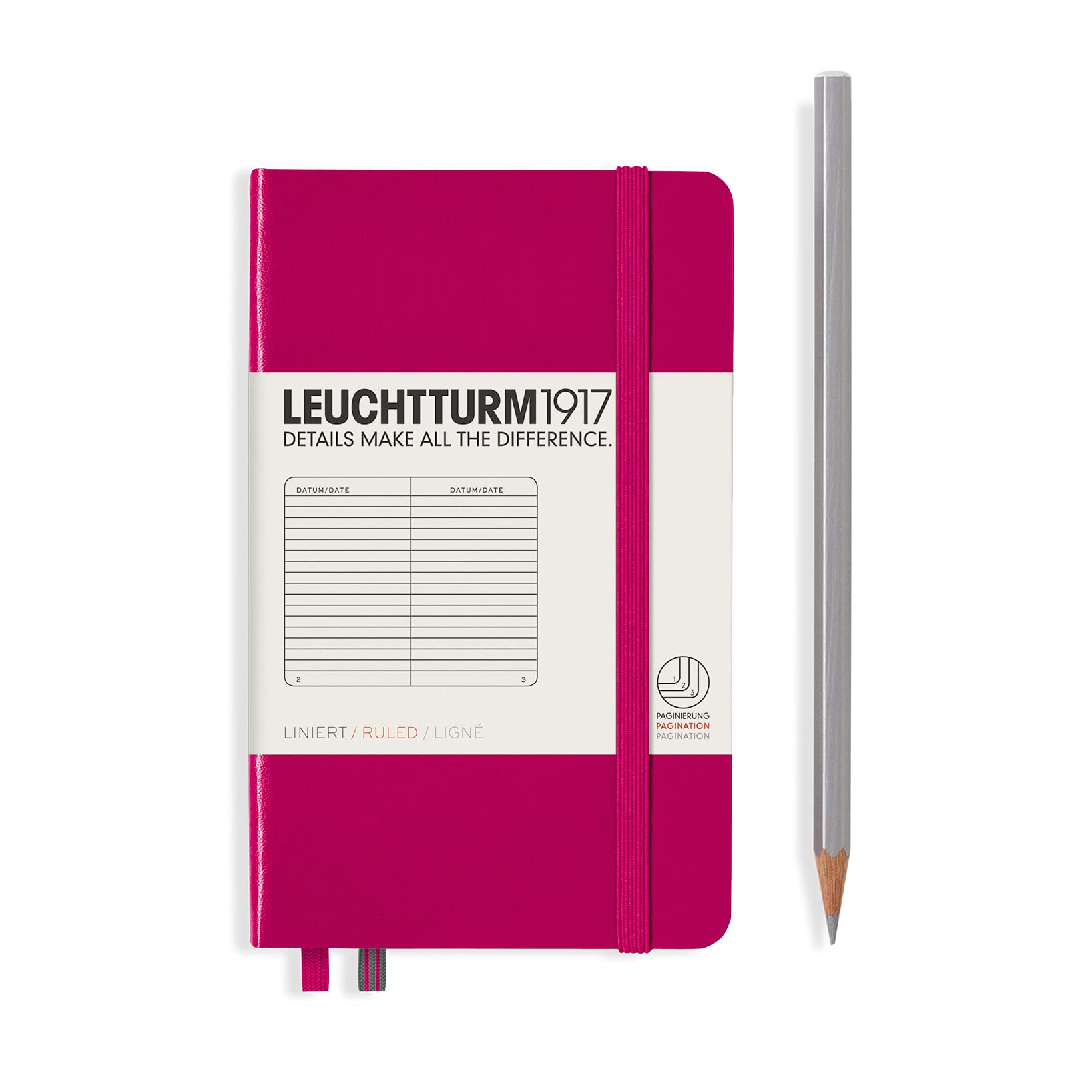 

Leuchtturm Notebook, A6, Horizontal Ruled, Very, 344802, Officially Imported