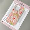 Phone Case For iPhone 17 17Air 15 14 13 12 11 16 Pro Max 15 16 Plus Good-Looking Pearl Pink Flower Anti-fall Soft Cover Funda