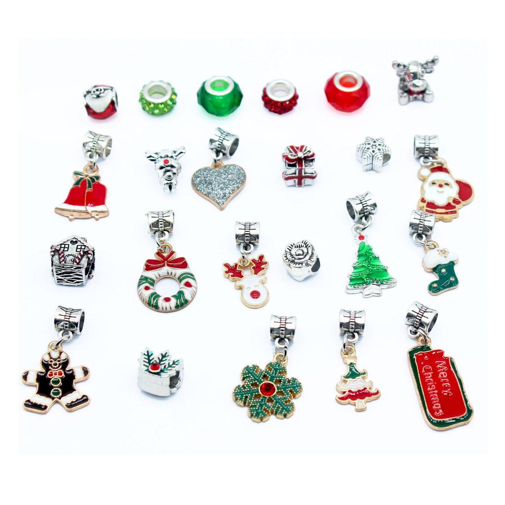 DIY Creative Kids' Bracelet Jewelry Advent Calendar Gift Set