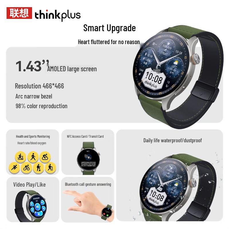 Lenovo ThinkPlus TW100 Smart Watch (CN version)