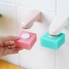1 PCS/Bathroom Accessories Magnetic Soap Bar Soap Box Bathroom Creative Powerful Magnet Soap Dispens
