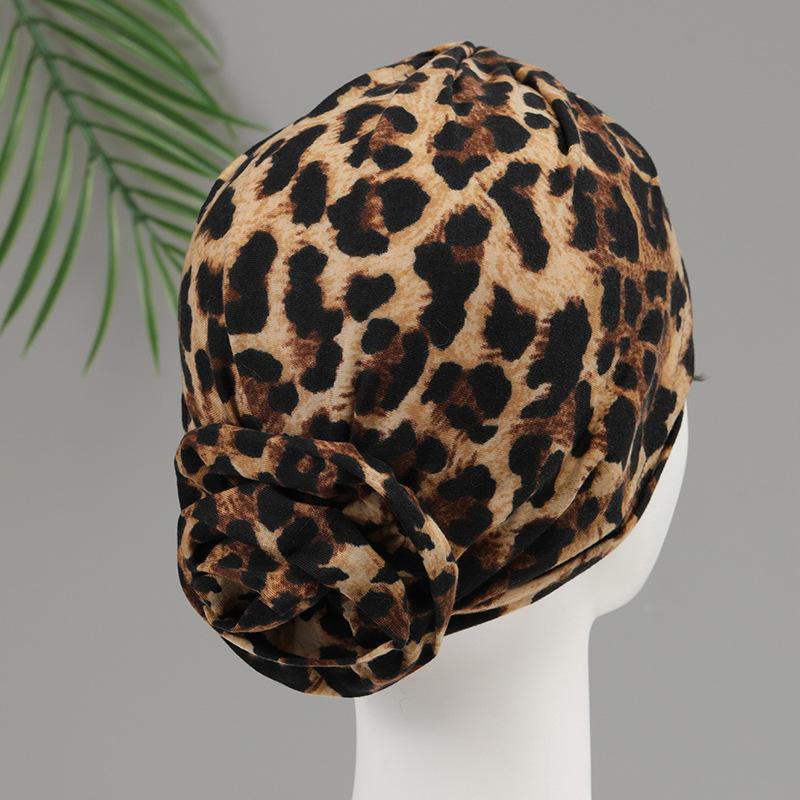 Adult Hat Women's Autumn and Winter Versatile Pullover Hat Multicolor Indian Hat Baotou Hat Women