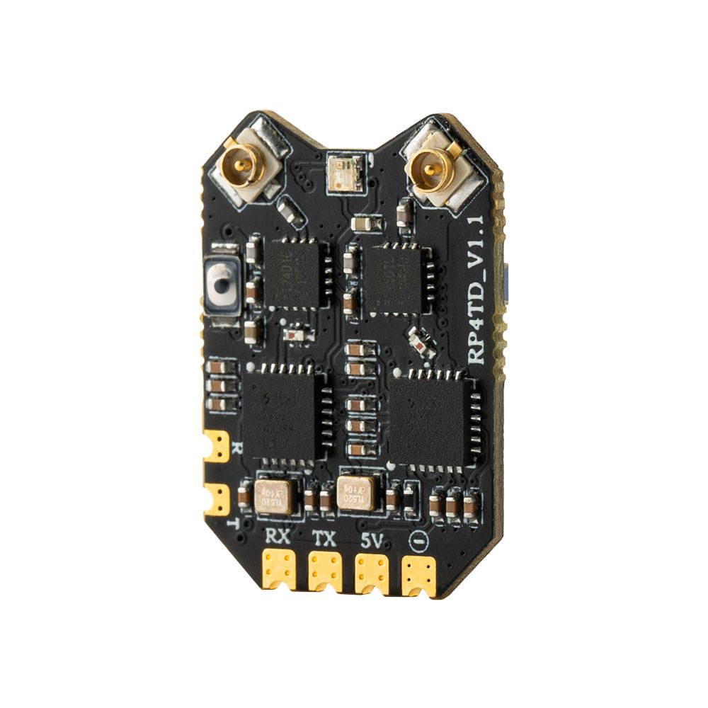 Radiomaster RP4TD V1.1 Dual Channel TCXO Built WIFI 2.4Ghz ExpressLRS Nano True Diversity Receiverx Transmitter FPV Airplane
