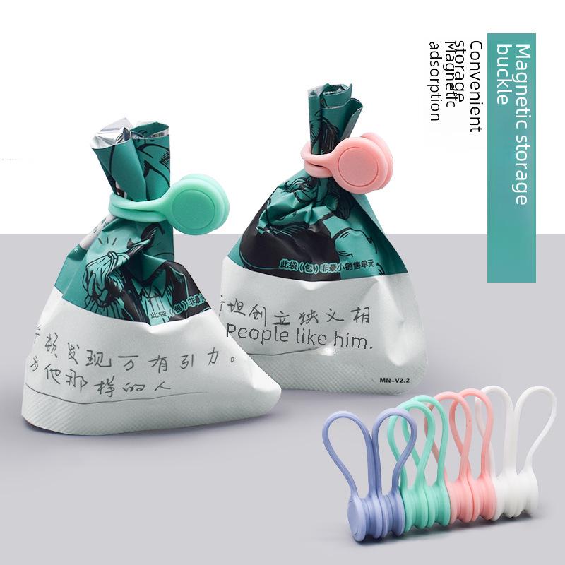 Universal Magnetic Cable Organizer: Portable Anti-Winding Charging and Storage Solution for Headphones and Data Cables