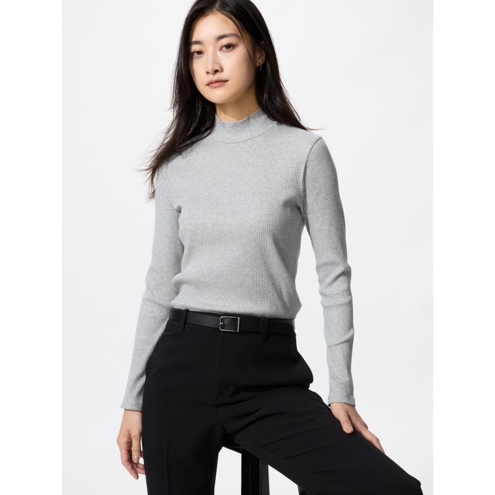 Uniqlo Lip High Neck T  Long Sleeve 