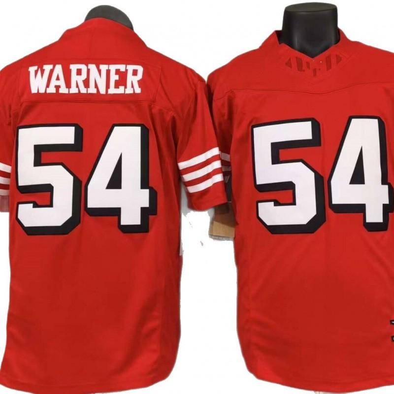 San Francisco 49ers Rugby Jersey 54 Shadow Edition Red Regular Fit Fan Apparel Men