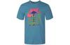 T Shirts Men's Blue Crew Neck Moderate Straight Fit CU6949-424