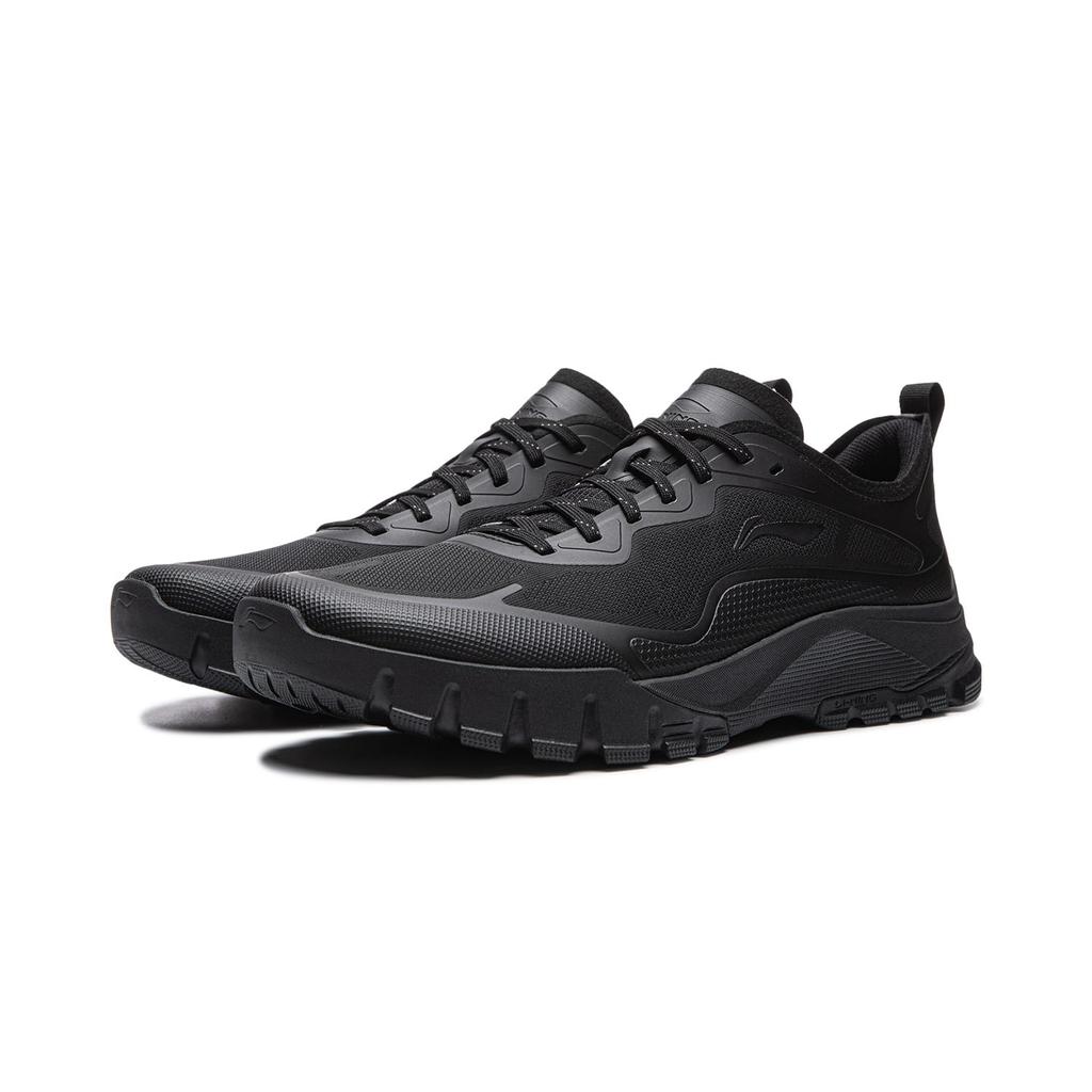 Li Ning Sandstone Low Top Casual Shoes Men's Black AGCW113-2