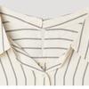 [She S miSS] Open Collar Striped Shirt SwwStp22120 Lb