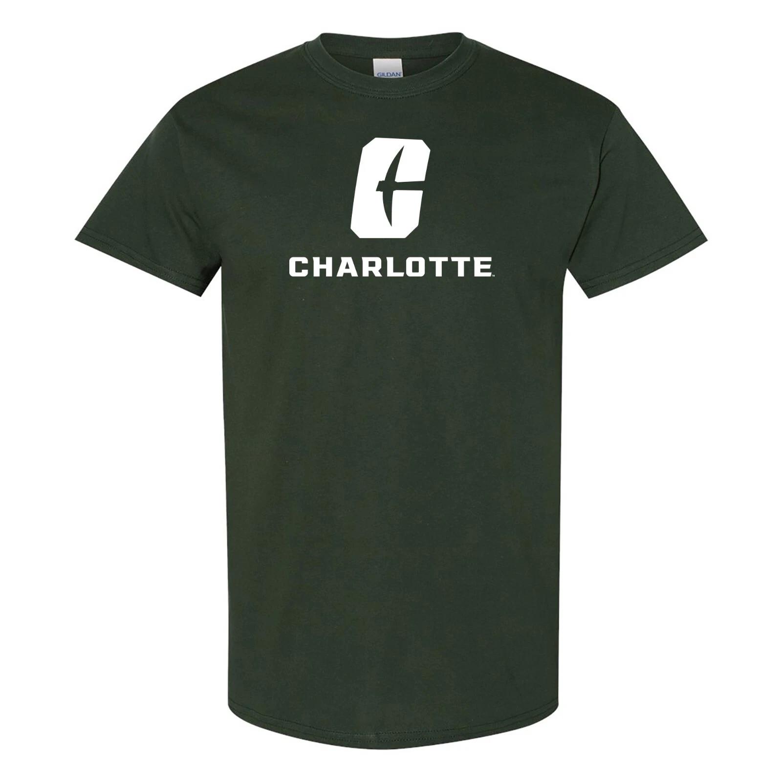 UNC Charlotte Forty-Niners Primary Logo - NCAA University T-Shirt L