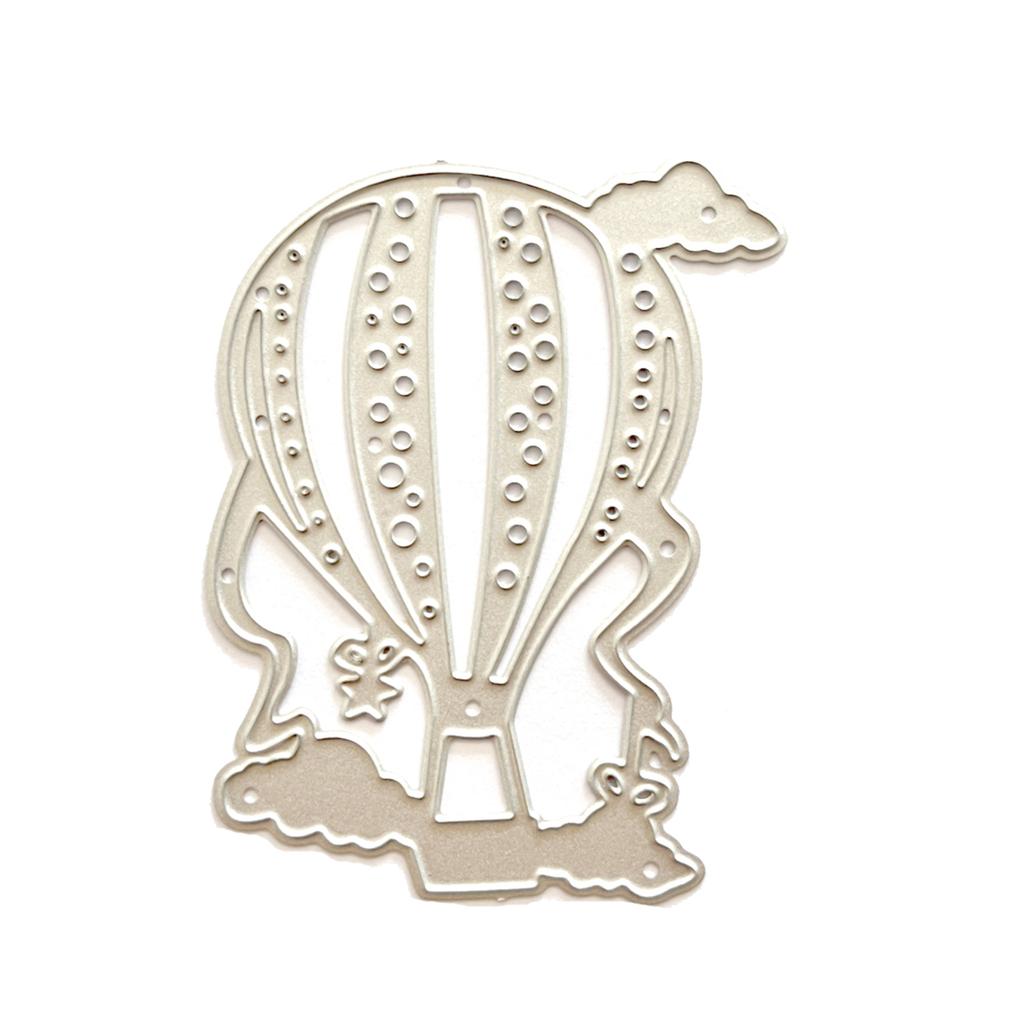 Metal Die Cuts Hot Air Balloon Embossing Stencil Cutting Dies for Card Making Scrapbooking Paper Craft DIY Template Mold