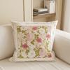 Copricuscini decorativi stile francese 45x45cm con imbottitura, Cuscini decorativi in misto lino per divano, letto, soggiorno