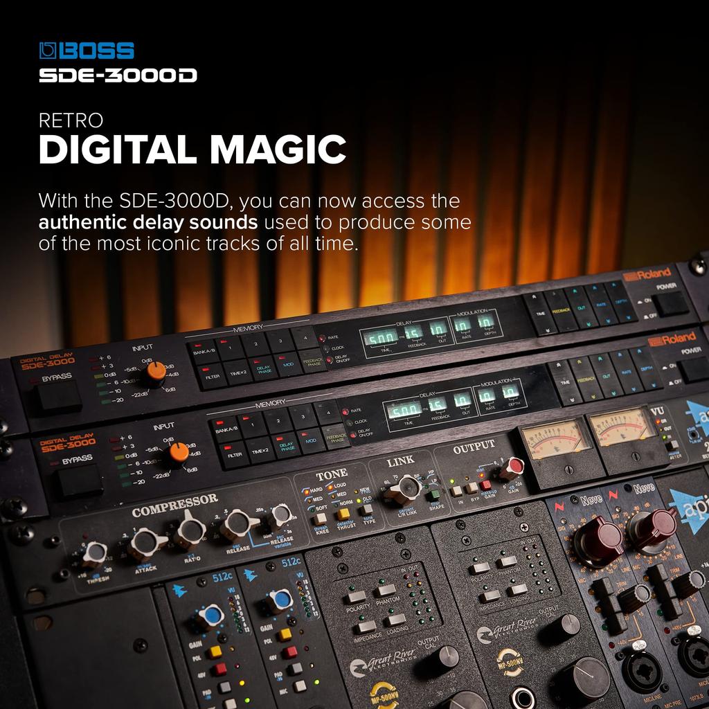 BOSS SDE-3000D Dual Digital Delay Delay SDE3000D BOSS