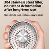 304 Kitchen Sink Filter Screen, Sink Leak-proof Plug, Anti-odor Sink, Springy Core, Press-type Drain