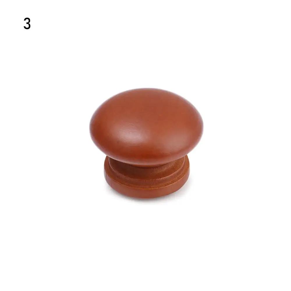 Wooden Retro Cabinet Dresser Drawer Knobs Single Hole Cupboard Handle with Screw Wardrobe Pulls Handle Furniture Hardware