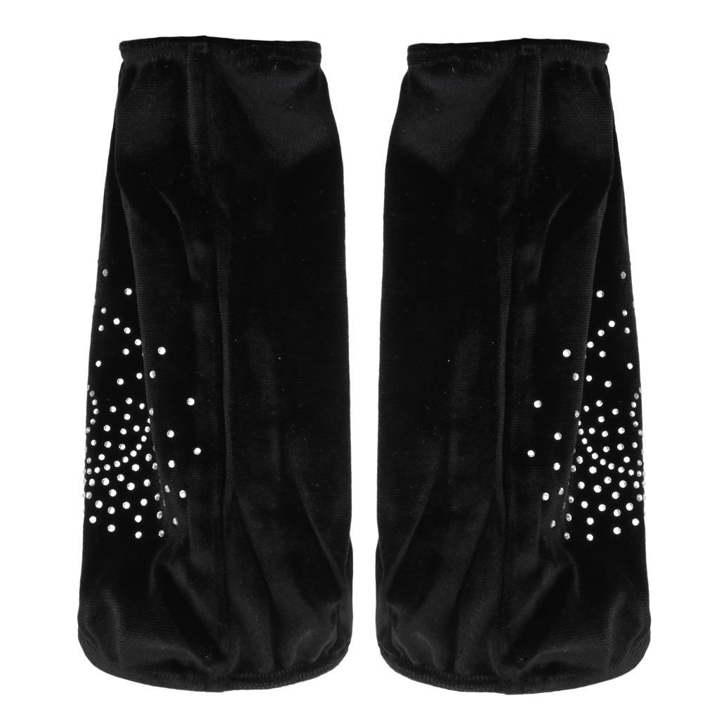 2x Figure Ice Skating Boot Covers Overshoes for Women Men -