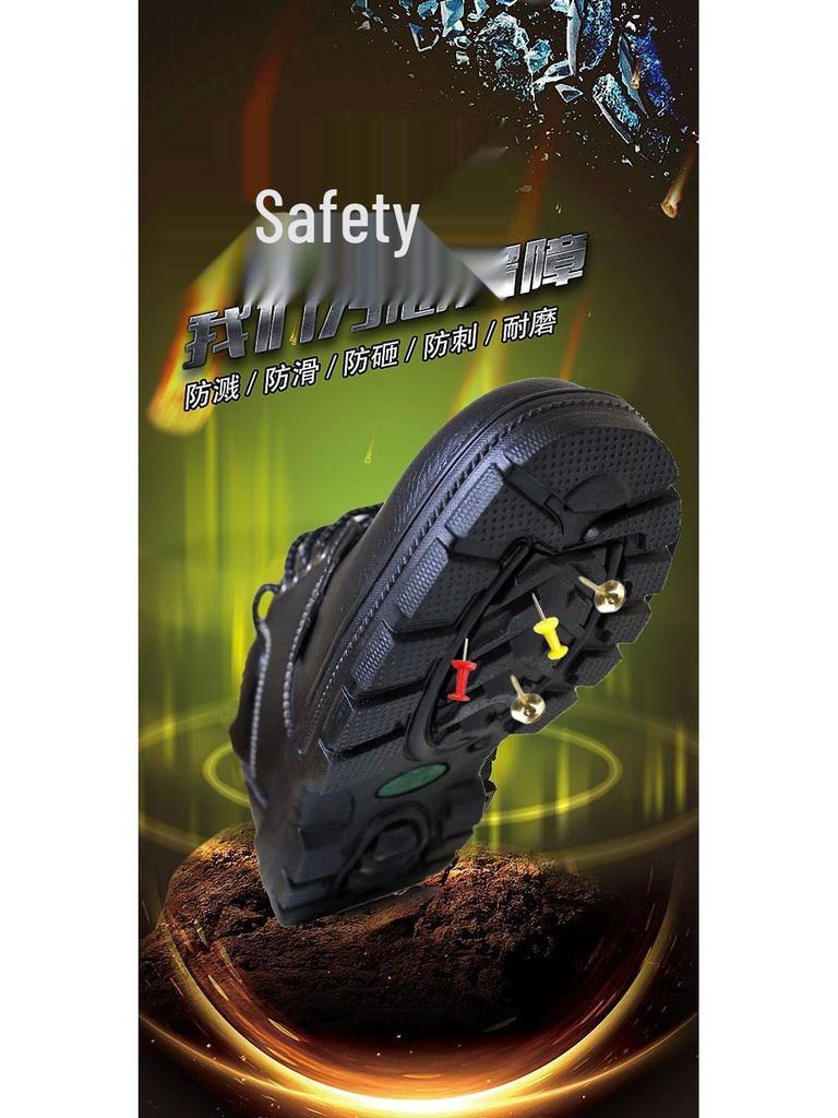 Wasserdichte Sicherheitsarbeitsschuhe mit Stahlkappe: Stoßfest, Durchstichfest, Rutschfest, Langlebig für Männer und Frauen