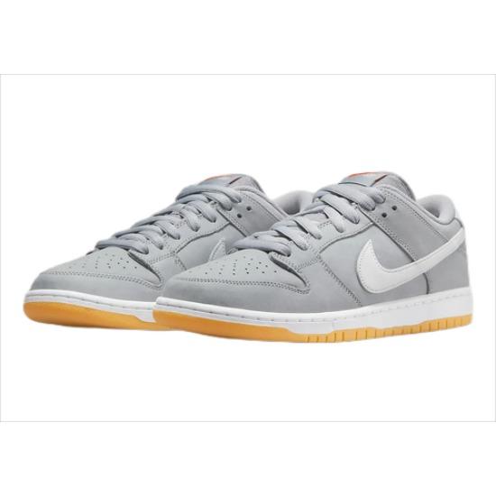

Nike SB Dunk Low Wolf Grey Gum DV5464-001 EU 42.5 сірий колір