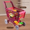 Kids' Role-Play Shopping Cart Toy: Large Simulation Supermarket Walker for Boys and Girls