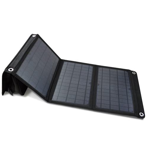 Metex EVERBright 21W Solar Panel (with Pocket) SSBSP-21WP-A Black, 144 x 77 x 105mm