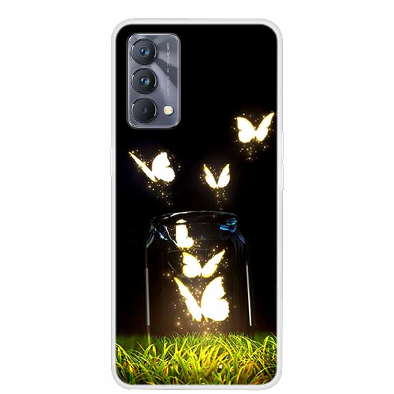 For Realme GT Master Edition Case Animal Soft Silicone TPU Phone Cover Case for Realme GT Explorer Master Edition Fruit Coque