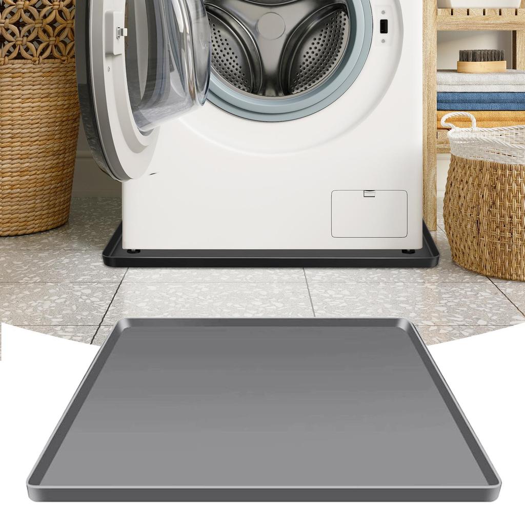 Bandeja Pequeña para Nevera Bandeja de Goteo Pequeña para Nevera Alfombrilla de Silicona Cuadrada Antiderrames Bandeja de Goteo Debajo del Electrodoméstico Refrigerador Reutilizable